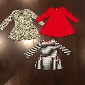 Lot of 5- Toddler girl's dresses sz 2T
